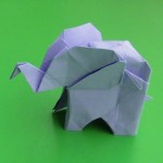 Оригами слон