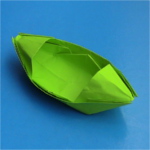Оригами каноэ
