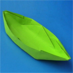 Оригами лодка
