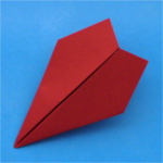 Оригами летающий самолет