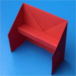 Оригами пианино