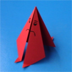 Оригами тролль