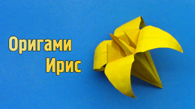 Оригами Ирис