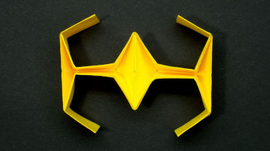 Оригами Имперский Истребитель СИД из Звездных Войн