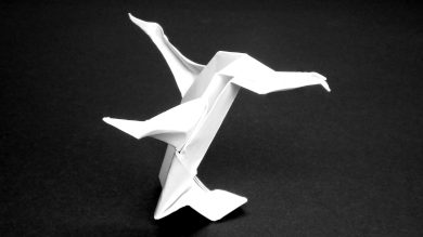 Оригами Привидение