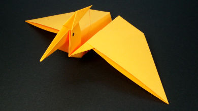 Оригами Птеродактиль